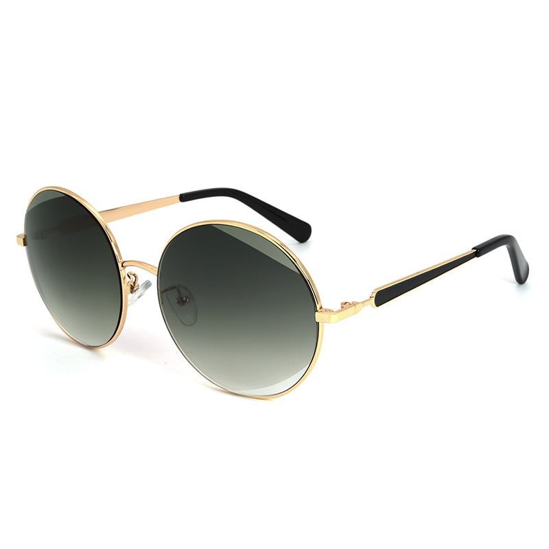 Round Metal Frame Sunglasses for Men AK17183